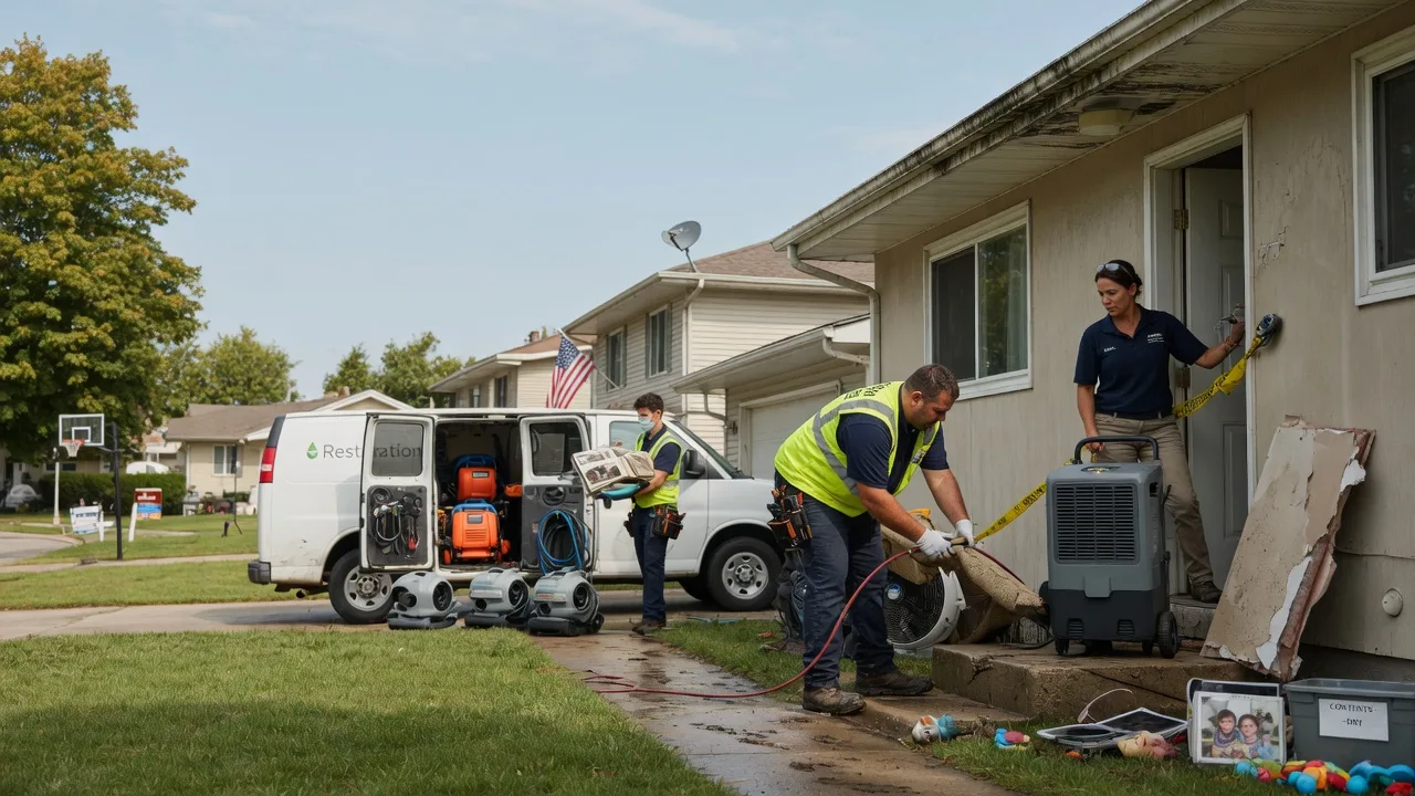 Water Damage Restoration in Hutchinson, KS near me